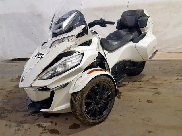 2BXNBDD24FV005064 - 2015 CAN-AM SPYDER ROA WHITE photo 2