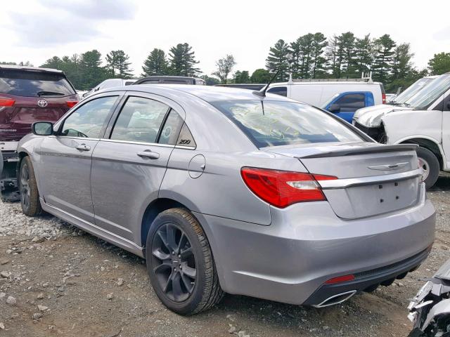 1C3CCBBG5EN171299 - 2014 CHRYSLER 200 TOURIN GRAY photo 3