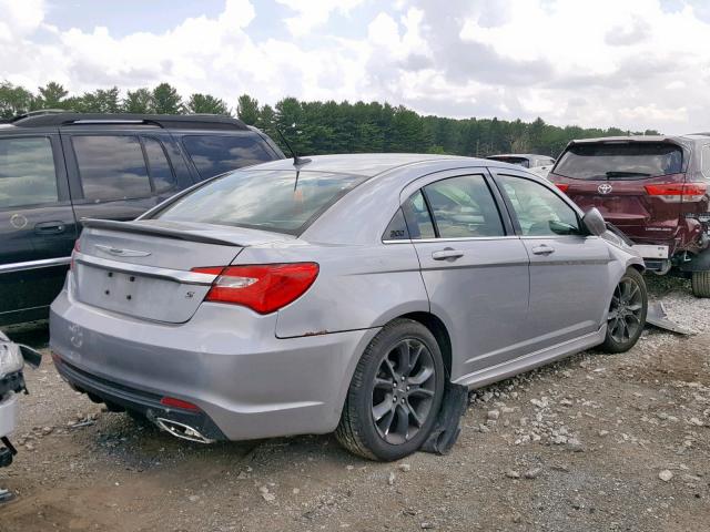 1C3CCBBG5EN171299 - 2014 CHRYSLER 200 TOURIN GRAY photo 4