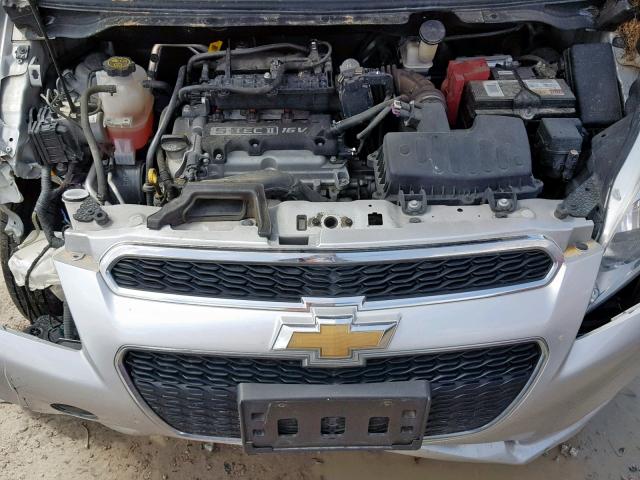 KL8CB6S96EC566300 - 2014 CHEVROLET SPARK LS SILVER photo 7