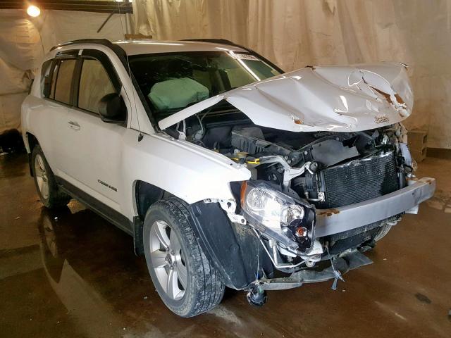 1C4NJDBB3ED706615 - 2014 JEEP COMPASS SP თეთრი ფოტო 1