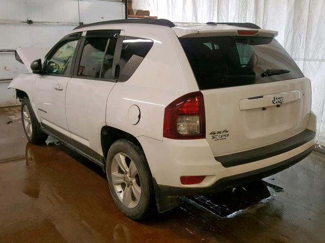1C4NJDBB3ED706615 - 2014 JEEP COMPASS SP თეთრი ფოტო 5