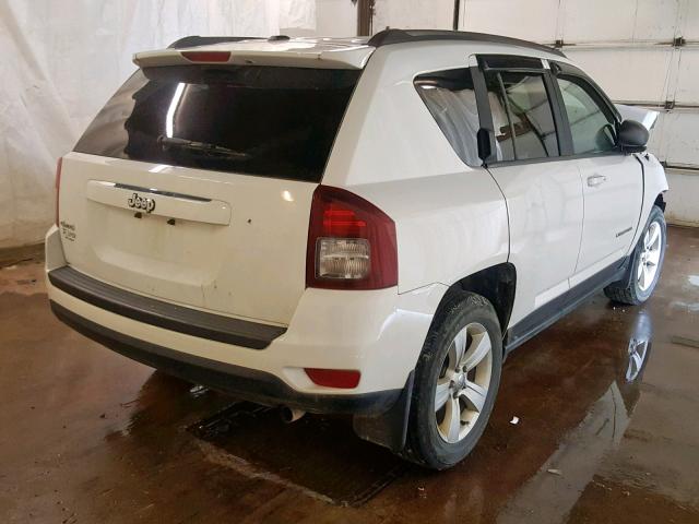 1C4NJDBB3ED706615 - 2014 JEEP COMPASS SP თეთრი ფოტო 6