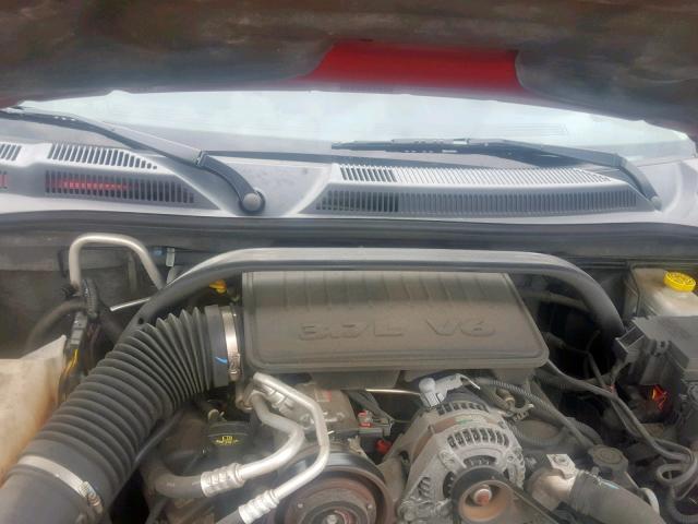 1J4RG4GK7AC108868 - 2010 JEEP COMMANDER RED photo 7