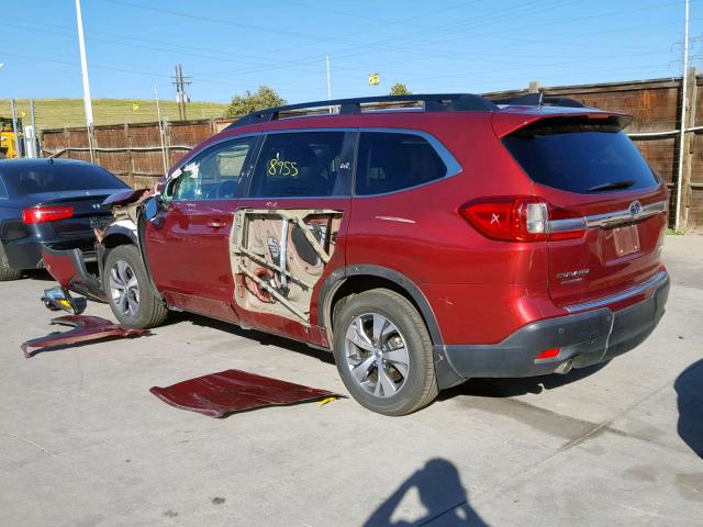 4S4WMAFD8K3432377 - 2019 SUBARU ASCENT PRE RED photo 3