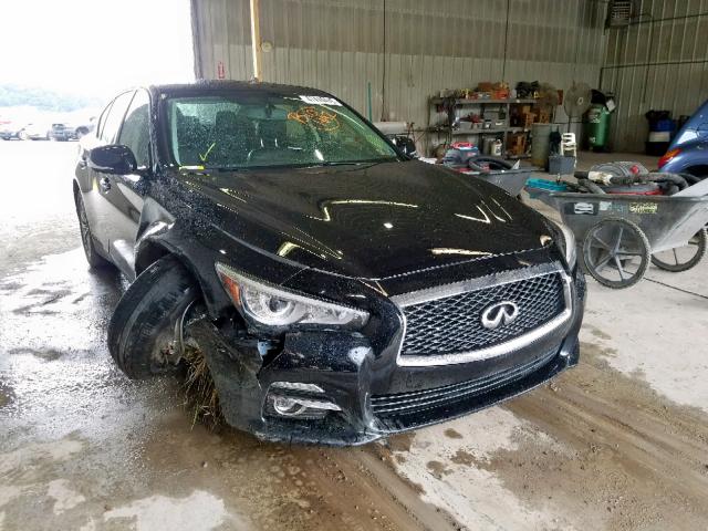 JN1BV7AR1FM405448 - 2015 INFINITI Q50 BASE BLACK photo 1