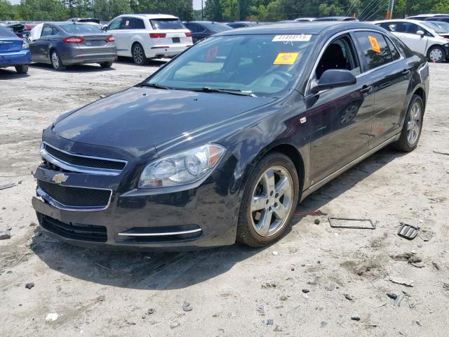 1G1ZH57B38F228595 - 2008 CHEVROLET MALIBU 1LT 黑色 照片 2