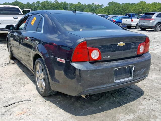 1G1ZH57B38F228595 - 2008 CHEVROLET MALIBU 1LT 黑色 照片 3