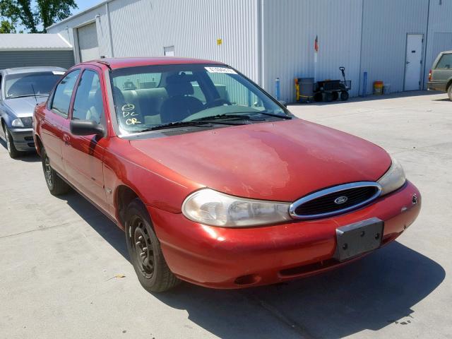 1FAFP66L2YK120883 - 2000 FORD CONTOUR SE RED photo 1