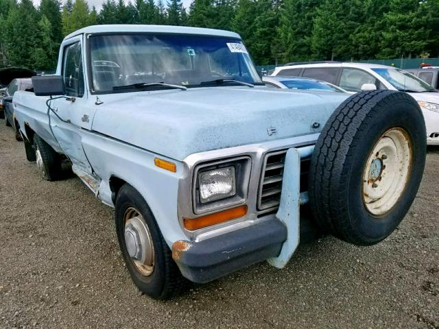 F25SPFA8529 - 1979 FORD F-250 BLUE photo 1