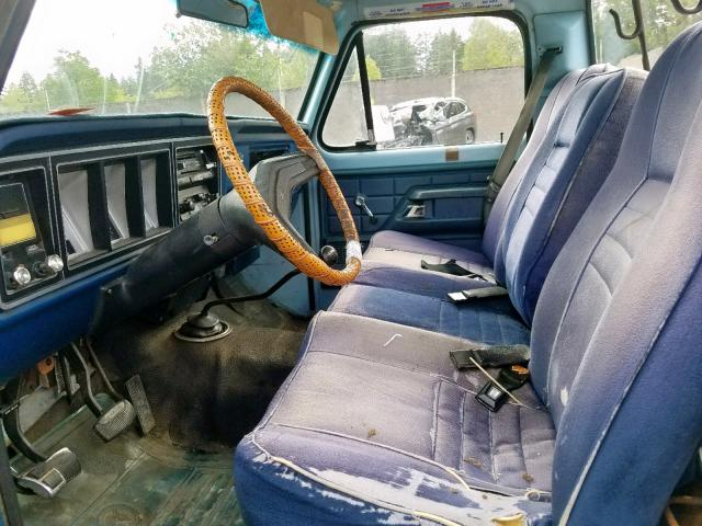 F25SPFA8529 - 1979 FORD F-250 BLUE photo 5