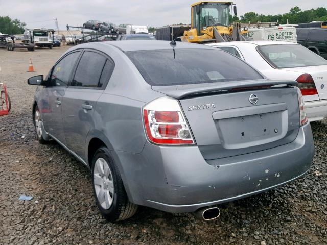 3N1AB61E59L657889 - 2009 NISSAN SENTRA 2.0 GRAY photo 3