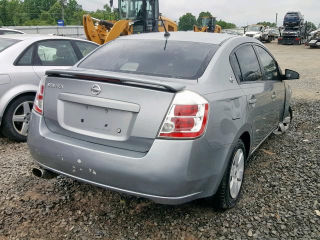 3N1AB61E59L657889 - 2009 NISSAN SENTRA 2.0 GRAY photo 4