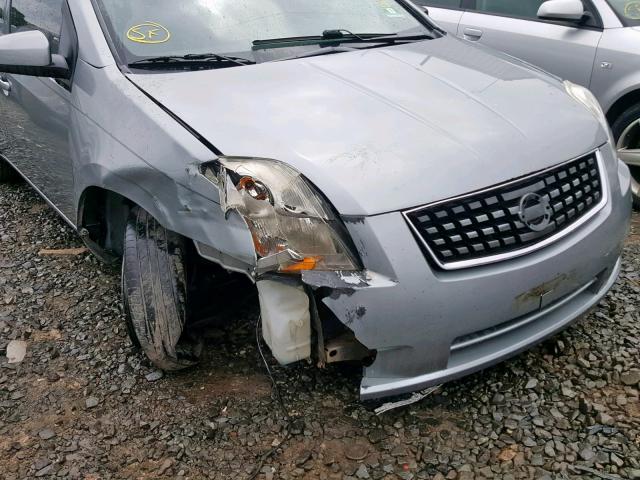 3N1AB61E59L657889 - 2009 NISSAN SENTRA 2.0 GRAY photo 9