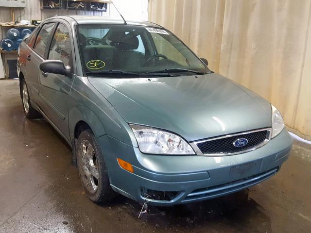 1FAHP34NX6W226810 - 2006 FORD FOCUS ZX4 GREEN photo 1