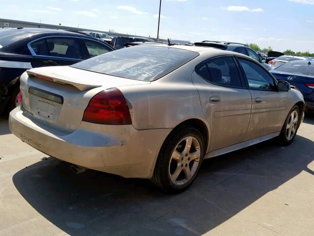 2G2WP552381164182 - 2008 PONTIAC GRAND PRIX GOLD photo 4