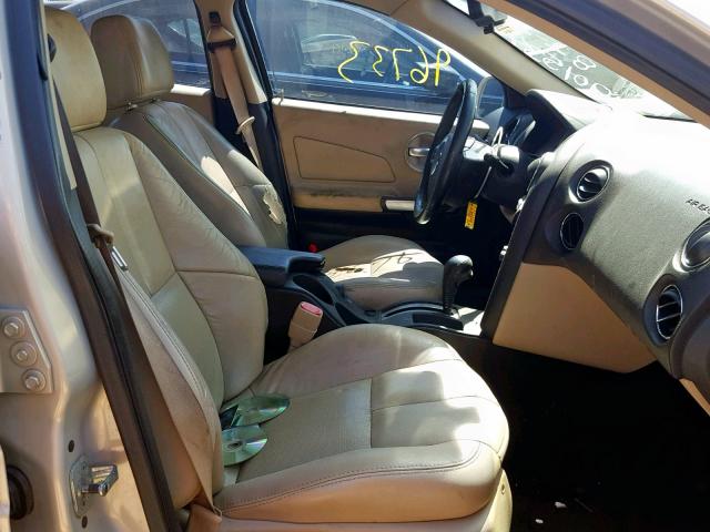 2G2WP552381164182 - 2008 PONTIAC GRAND PRIX GOLD photo 5