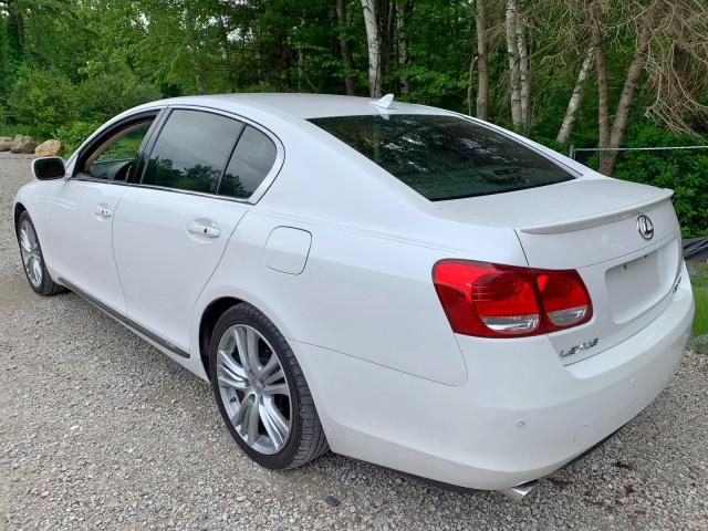 JTHBC96S175007077 - 2007 LEXUS GS 450H WHITE photo 6