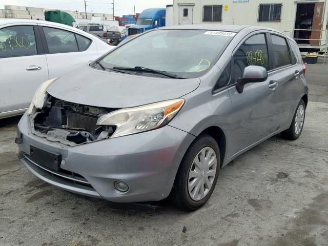 3N1CE2CP3EL355020 - 2014 NISSAN VERSA NOTE GRAY photo 2