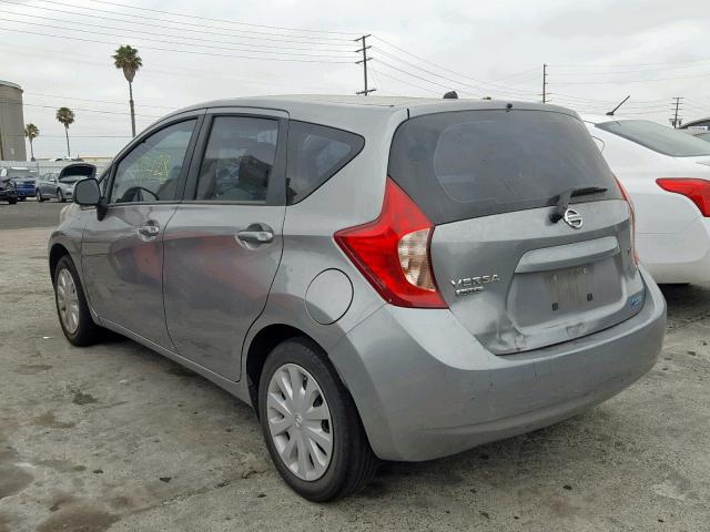 3N1CE2CP3EL355020 - 2014 NISSAN VERSA NOTE GRAY photo 3