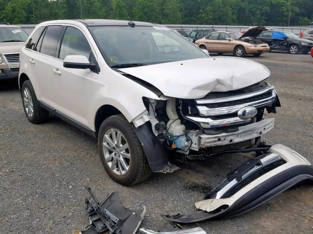 2FMDK4KCXCBA66466 - 2012 FORD EDGE LIMIT WHITE photo 1