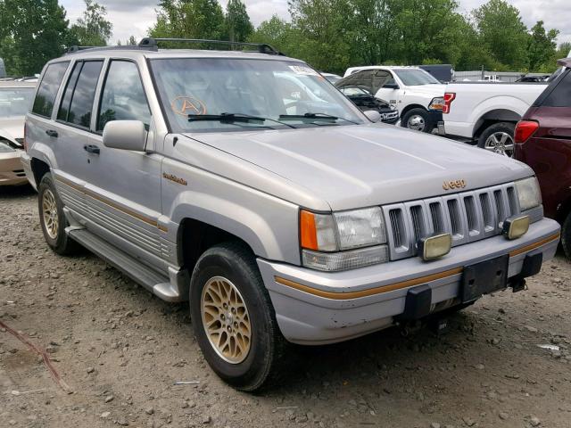 1J4GZ78Y3SC609909 - 1995 JEEP GRAND CHER SILVER photo 1