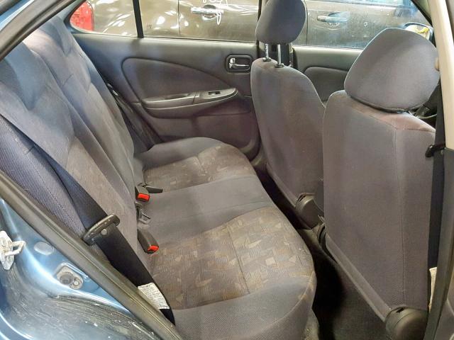 3N1BB51D31L124711 - 2001 NISSAN SENTRA SE BLUE photo 6