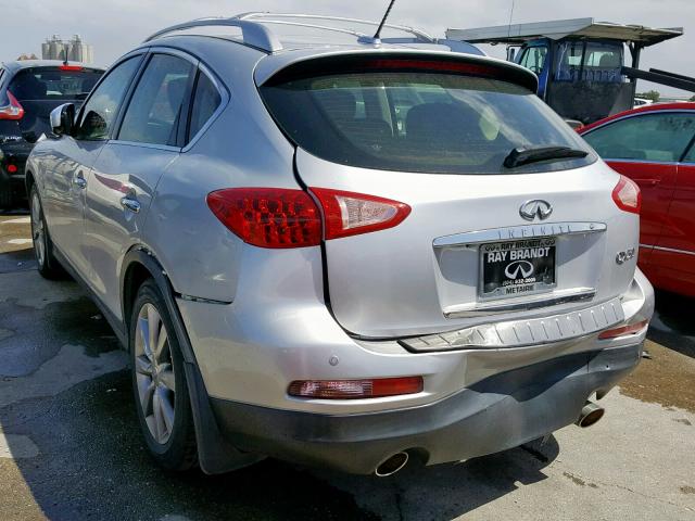 JN1BJ0HP5EM211043 - 2014 INFINITI QX50 SILVER photo 3