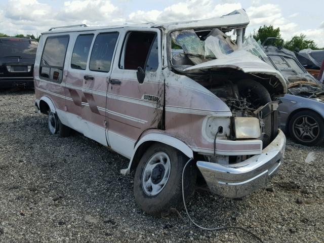 2B7HB21Y3RK547210 - 1994 DODGE RAM VAN B2 WHITE photo 1