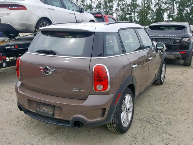 WMWZC5C52DWP32214 - 2013 MINI COOPER S C BROWN photo 4