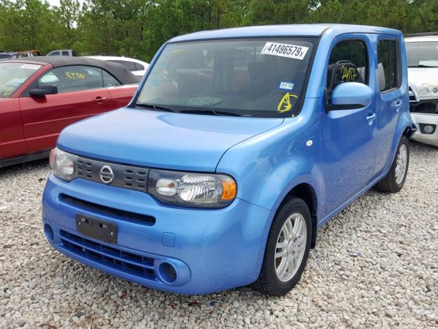 JN8AZ2KR6CT254322 - 2012 NISSAN CUBE BASE BLUE photo 2