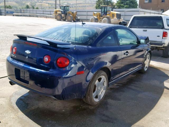 1G1AT18H797155248 - 2009 CHEVROLET COBALT LT BLUE photo 4