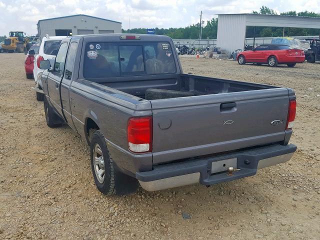 1FTYR14V7YPA83949 - 2000 FORD RANGER SUP GRAY photo 3