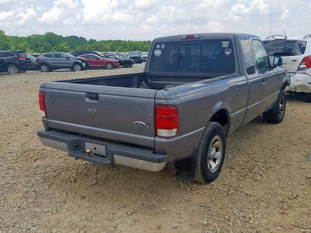 1FTYR14V7YPA83949 - 2000 FORD RANGER SUP GRAY photo 4