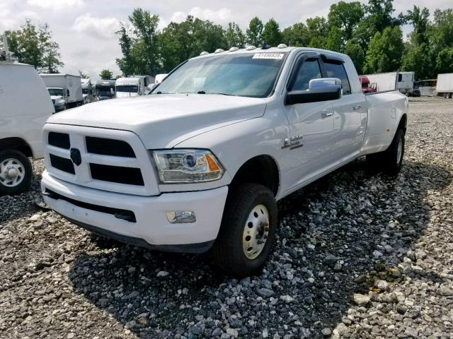 3C63RRNL1FG688516 - 2015 RAM 3500 LONGH WHITE photo 2