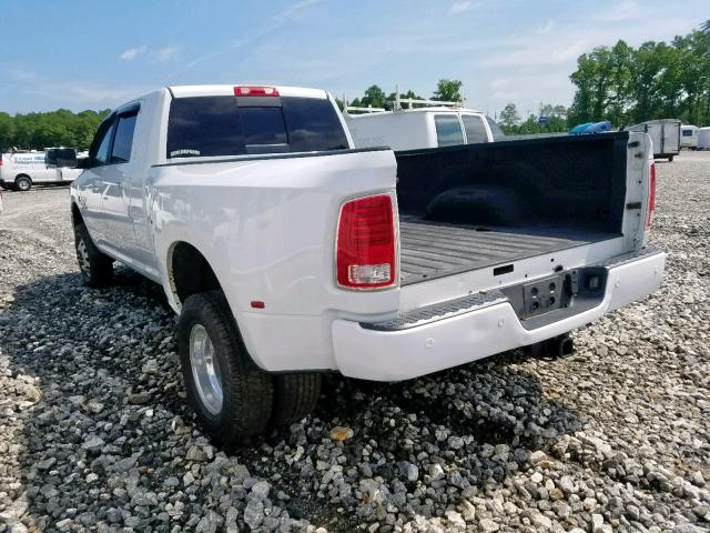 3C63RRNL1FG688516 - 2015 RAM 3500 LONGH WHITE photo 3