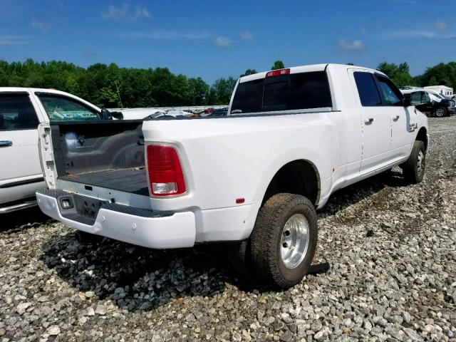 3C63RRNL1FG688516 - 2015 RAM 3500 LONGH WHITE photo 4