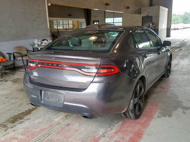 1C3CDFBB9FD200657 - 2015 DODGE DART SXT GRAY photo 4