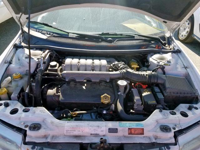 1C3EJ56H3SN501004 - 1995 CHRYSLER CIRRUS LX WHITE photo 7