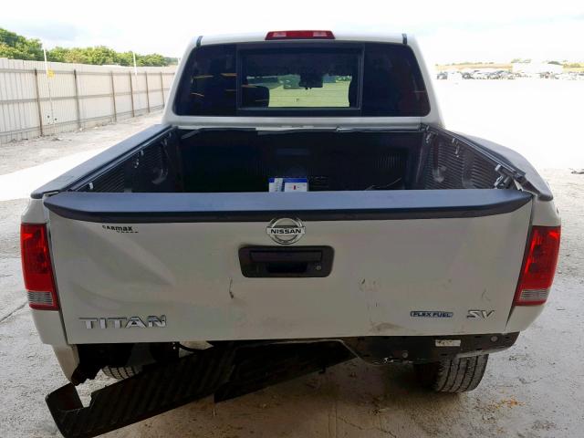 1N6BA0EDXFN511368 - 2015 NISSAN TITAN S WHITE photo 6