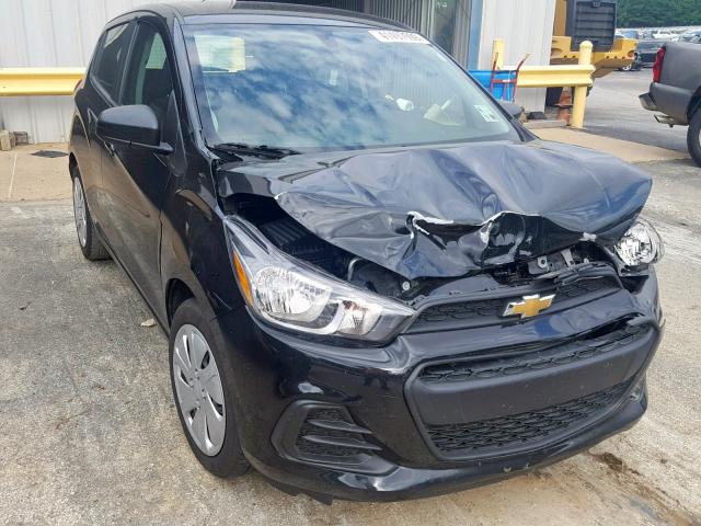 KL8CB6SA9HC839759 - 2017 CHEVROLET SPARK LS BLACK photo 1