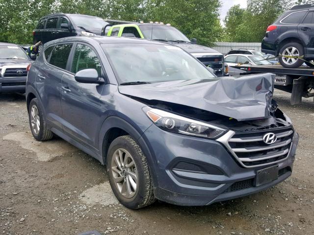 KM8J23A40HU503545 - 2017 HYUNDAI TUCSON SE GRAY photo 1