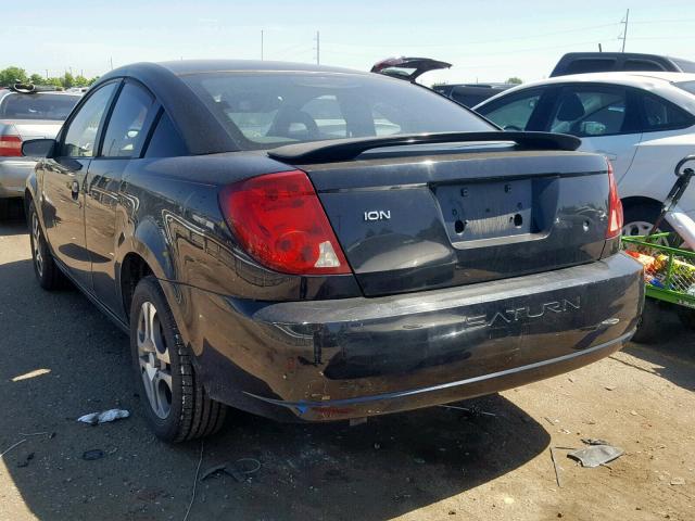1G8AM12F75Z159482 - 2005 SATURN ION LEVEL BLACK photo 3