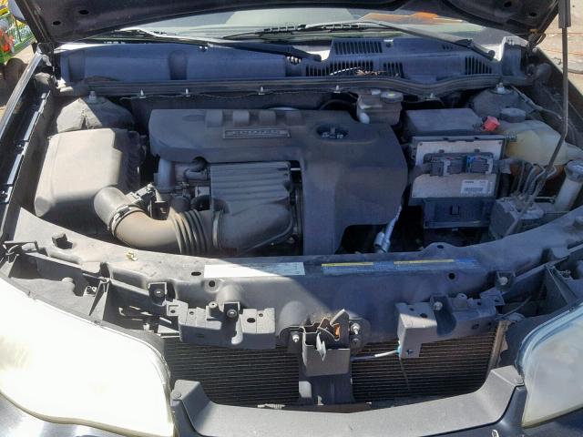 1G8AM12F75Z159482 - 2005 SATURN ION LEVEL BLACK photo 7
