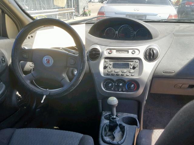 1G8AM12F75Z159482 - 2005 SATURN ION LEVEL BLACK photo 9