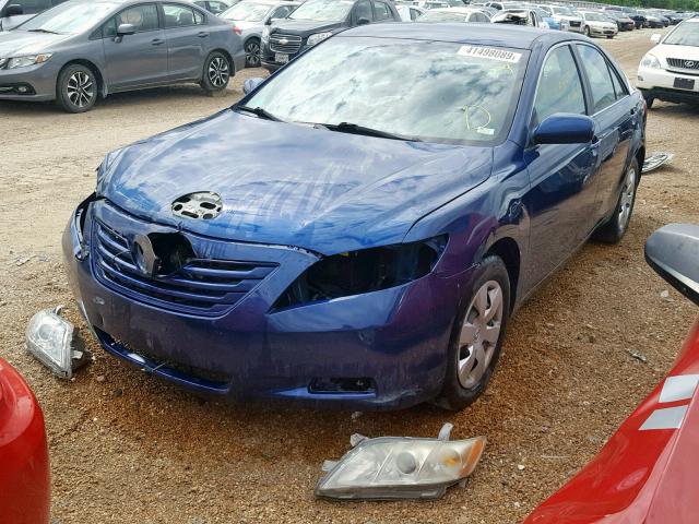 4T1BE46K47U140996 - 2007 TOYOTA CAMRY NEW BLUE photo 2