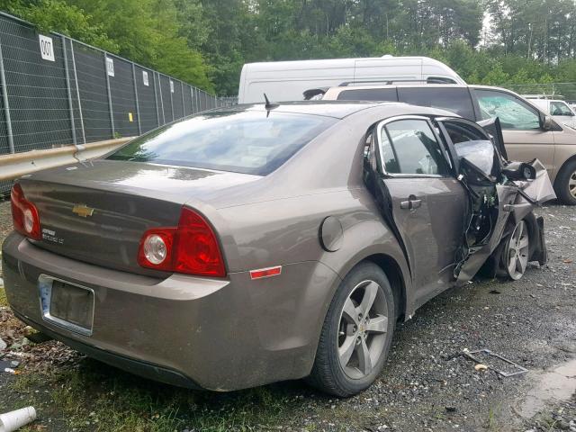 1G1ZC5E19BF136262 - 2011 CHEVROLET MALIBU 1LT TAN photo 4