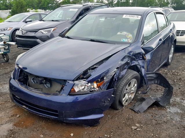 1HGCP264X8A036946 - 2008 HONDA ACCORD LXP BLUE photo 2