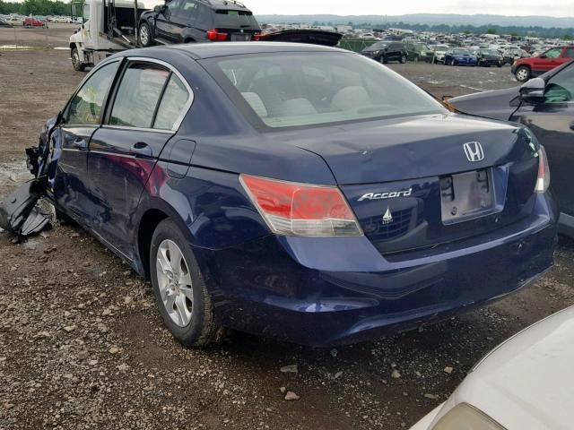 1HGCP264X8A036946 - 2008 HONDA ACCORD LXP BLUE photo 3