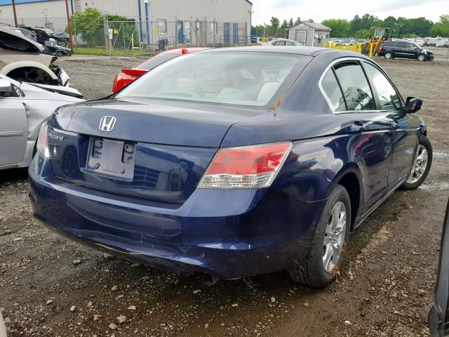 1HGCP264X8A036946 - 2008 HONDA ACCORD LXP BLUE photo 4